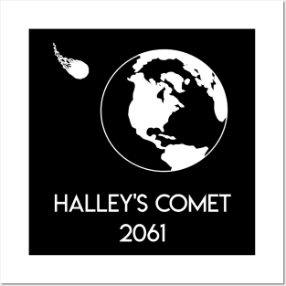 Halley's Comet T-Shirt - Comet Watcher Gift Posters and Art